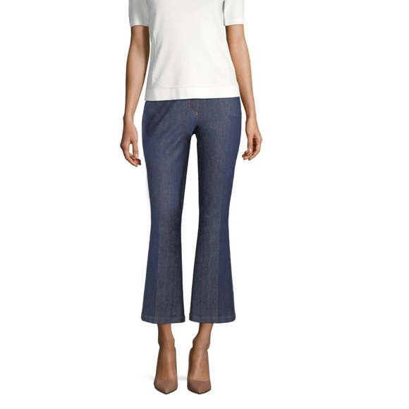 Escada J507 Cropped Flare Jeans EU 36 / US 6 - Picture 4 of 16